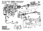 Bosch 0 603 147 503 Csb 500-2 Combi 1-Sp.Impact Drill E 220 V / Eu Spare Parts